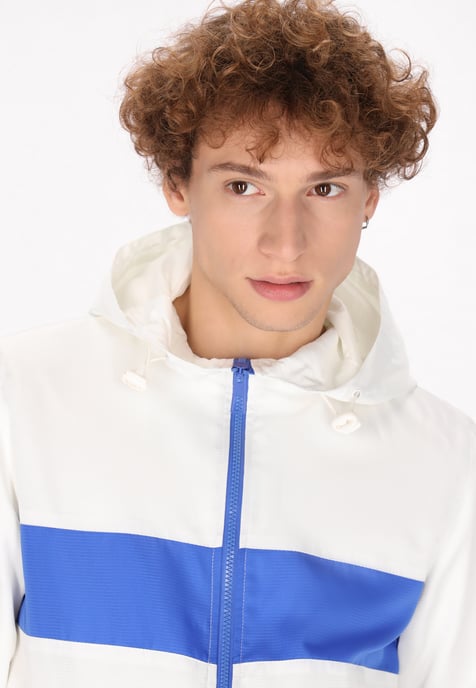 Mo Jacke Herren Weiss Königsblau - Image 5