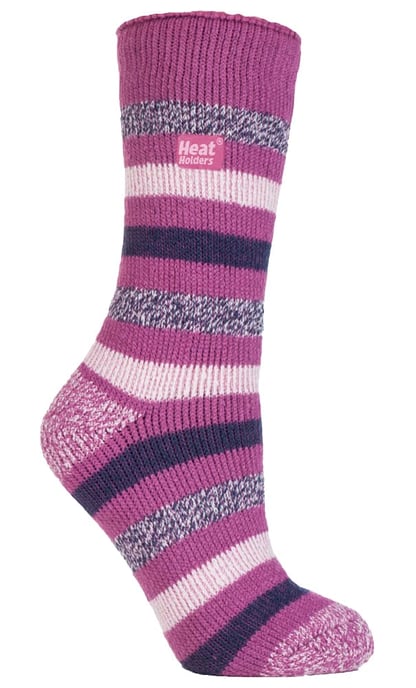 Heat Holders - Gemusterte warme Damen-Winter-Thermosocken 4-8 UK - Image 1
