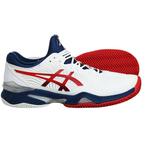 Asics Court FF 2 Clay Tennis Herren White Schuhe - Image 4