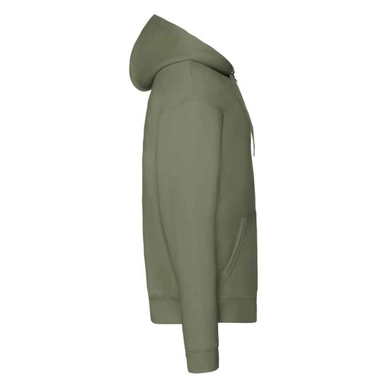 Fruit of the Loom - "Premium" Hoodie mit durchgehendem Reißverschluss für Herren/Damen Unisex (Klassisch Olivgrün) - Image 3