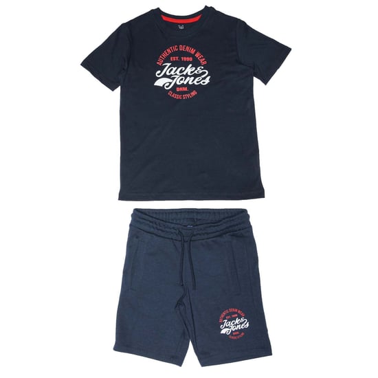 Ensemble T-Shirt Short Brat Jack Jones Pour Garçon en Bleu Marine - Image 1