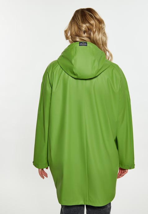 Schmuddelwedda Curvy Regenmantel Damen hellgrün - Image 4