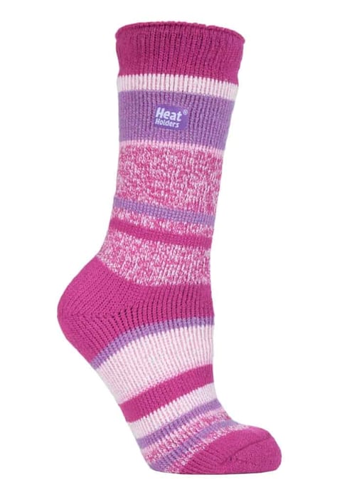 Heat Holders - Gemusterte warme Damen-Winter-Thermosocken 4-8 UK - Image 1