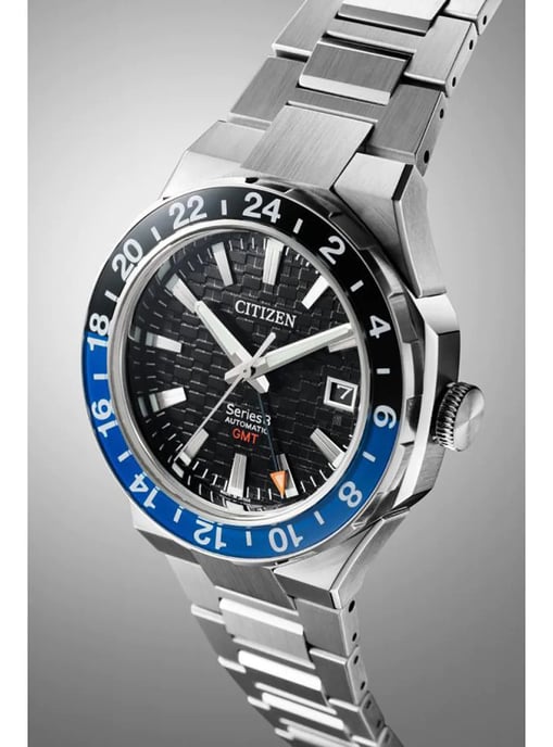 Citizen Series 8 GMT Herren Silberuhr NB6031-56E - Image 3