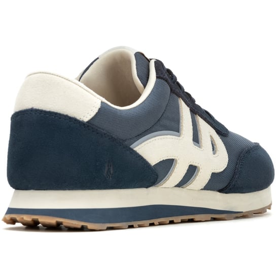 Hush Puppies Seventy8 Herren Sneaker Aus Leder In Marineblau - Image 2