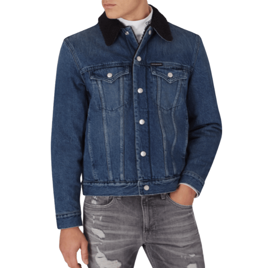 Calvin Klein Herren Foundation Sherpa Jacke - Image 1