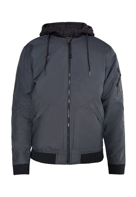 Mo Bomberjacke Herren Holzkohle - Image 1