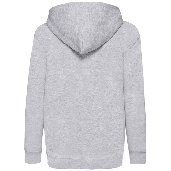 Fruit of the Loom Kinder Kapuzen Pullover Klassik 80/20 (Grau meliert) - Image 2