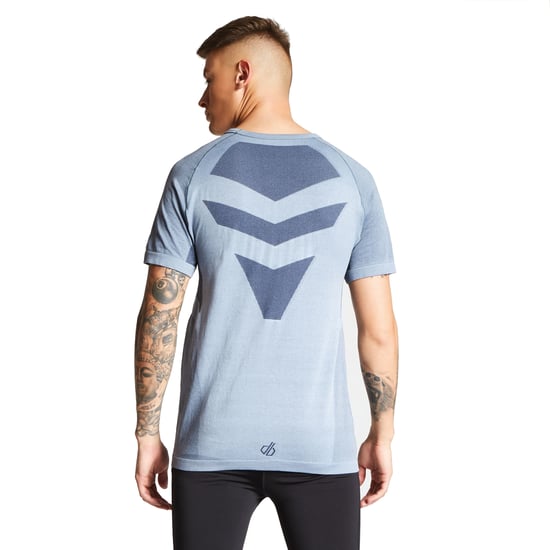 Dare 2b Herren T-Shirt Vessel, nahtlos (Grau) - Image 2