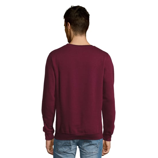 SOLS - "New Supreme" Sweatshirt für Herren/Damen Unisex (Burgunderrot) - Image 2