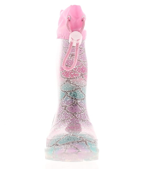 Princess Stardust Shells Girls Adjustable Wellies