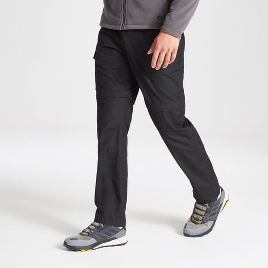 Craghoppers Mens Expert Kiwi Tailored Trousers (Schwarz) - Image 4