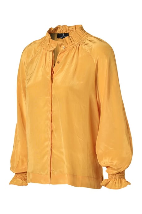Tara-Bluse, warmes Gelb - Image 4