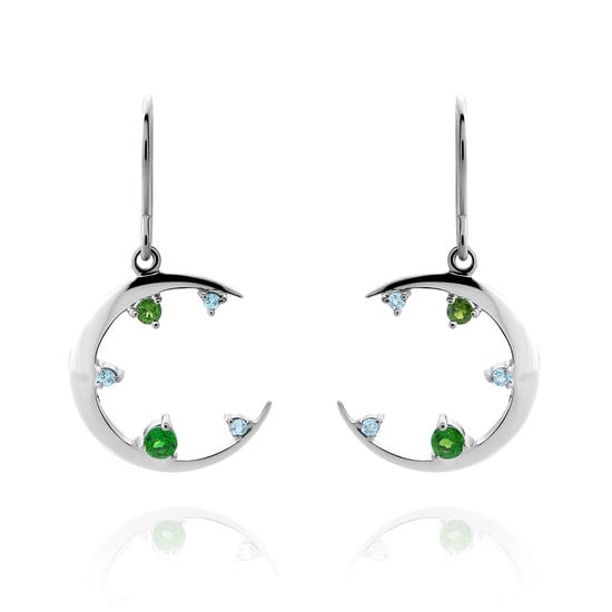 Orphelia 'Eline' Women's 925 Sterling Silver Drop Earrings - Silver ZO-7497
