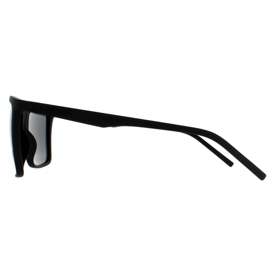 Polaroid Rechteckige Herren Sonnenbrille Schwarz Grau Polarisierend - Image 3
