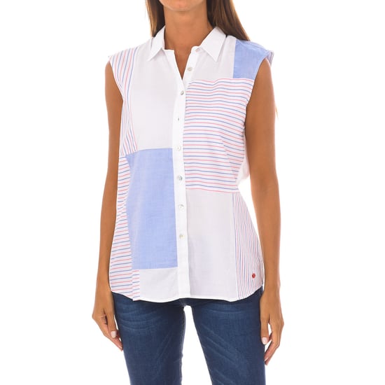 PIETRA Stehkragen ärmellose Bluse GLVSW1045031 Damen - Image 1
