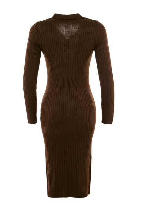 Trendyol Damen Polo-Kleid im Bodycone-Midi-Stil - Image 6