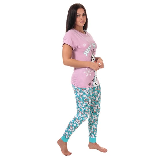 Women's Disney Frozen Pyjamas Purple 8-10in Purple
