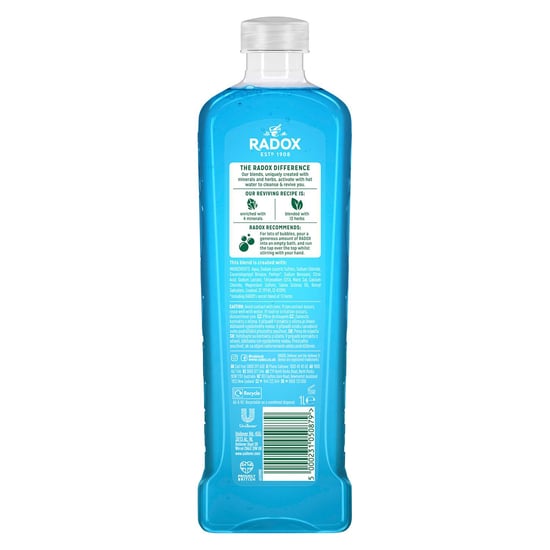 Radox Mineral Therapy Bath Soak Muscle Soak with Sea Minerals & Sage Scent, 6x1L