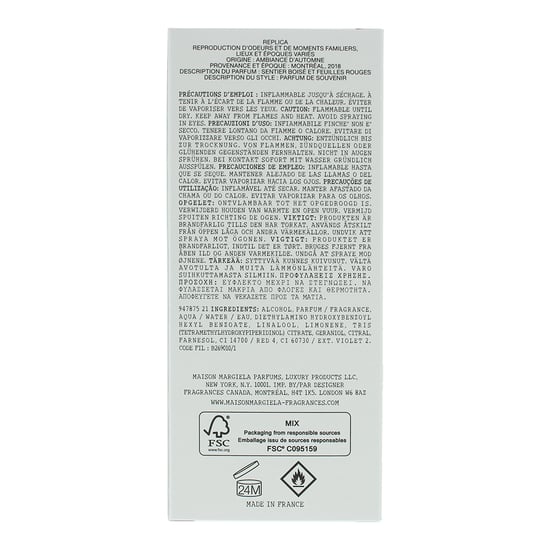 Maison Margiela Replica Herbst Vibes Eau De Toilette 100ml - Image 4