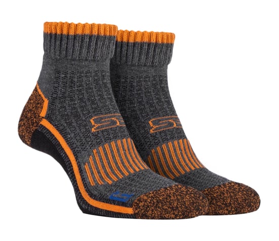 Storm Bloc Herren Baumwolle reichen hohe Knöchel Länge Wandern Trekking Socken - Image 1