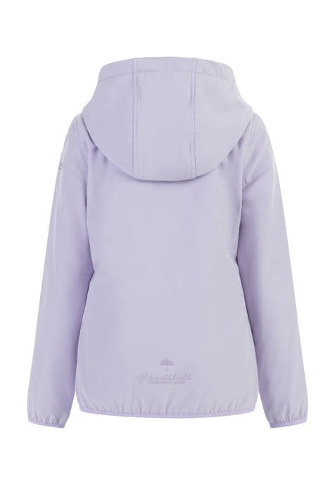 Schmuddelwedda Softshellblouson - recyceltes Material Mädchen Helllavendel-280 - Image 2