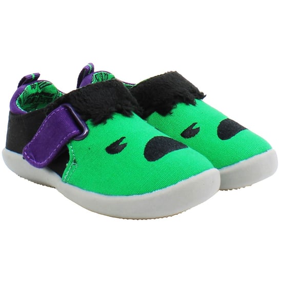 Toms x Marvel Hulk Kinder-Plimsolls in Grün/Schwarz - Image 3