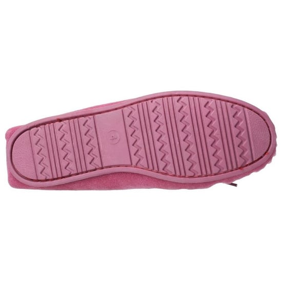 Hush Puppies Womens/Ladies Allie Slip On Leather Slipper (Rose)