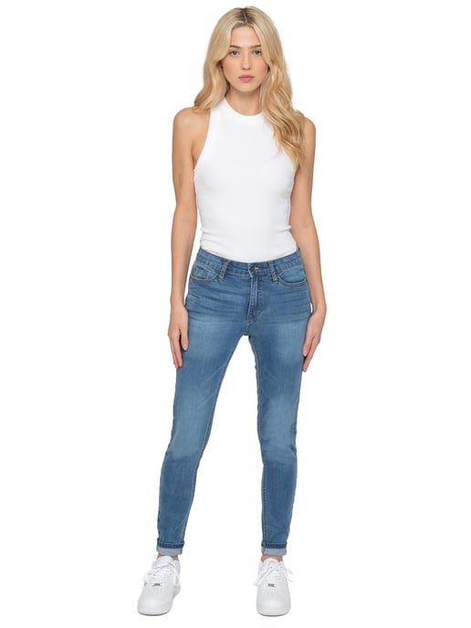 Enzo | Womens Magic Shaping Skinny Fit Jeans - Image 5