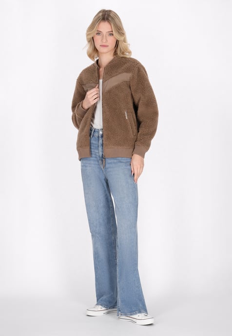 Schmuddelwedda Blouson Damen Dunkelbraun - Image 2