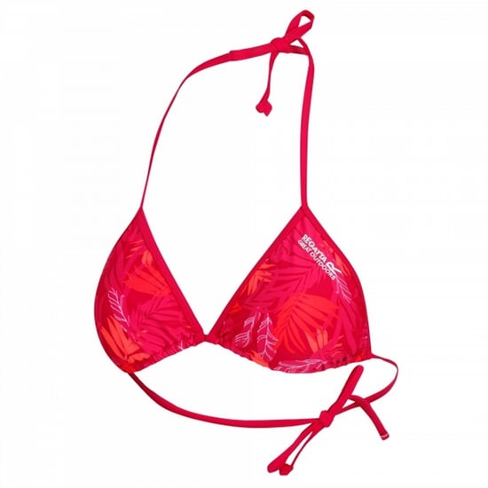 Regatta Great Outdoors Damen Aceana Bikini Band Top (Dunkle Kirsche bedruckt) - Image 1