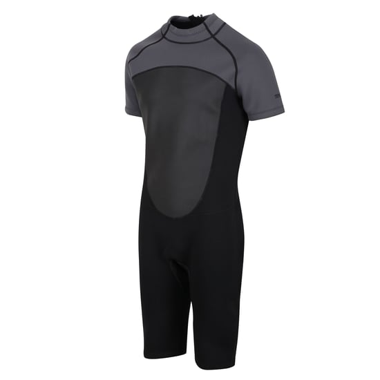 Regatta Mens Shorty Wetsuit (Black/Dark Grey)