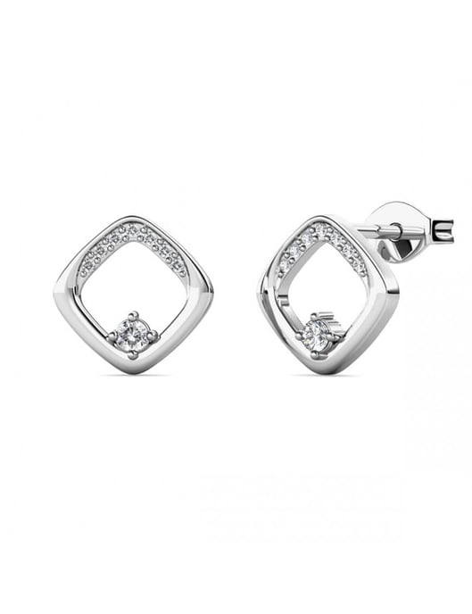 Adelise Ohrringe - Silber und Kristall - Image 1