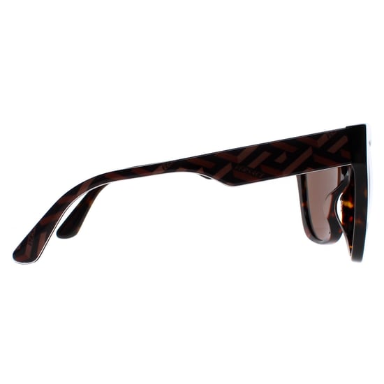Versace Cat Eye Damen Havanna-Muster Dunkelbraun VE4417U - Image 4
