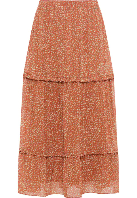 Dreimaster Rock Damen Orange Mehrfarbig - Image 1