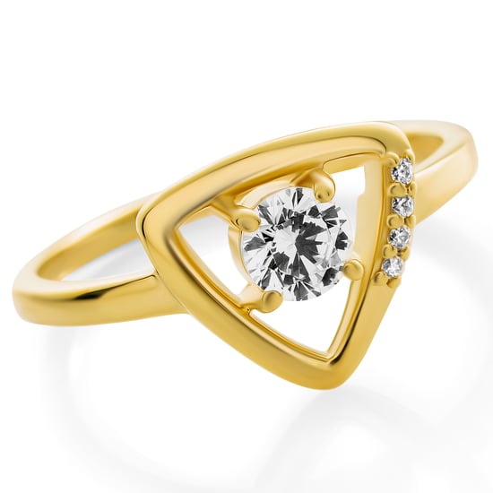Orphelia 'Santorini' Damen-Ring aus 925er Sterlingsilber – Gold ZR-7570/G - Image 1