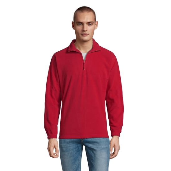 SOLS - "Ness" Fleece-Oberteil mit halbem Reißverschluss für Herren/Damen Unisex () - Image 1