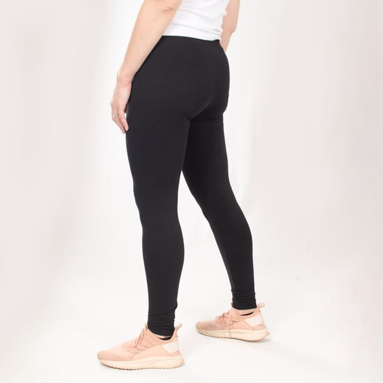 Cotton Leggings Black