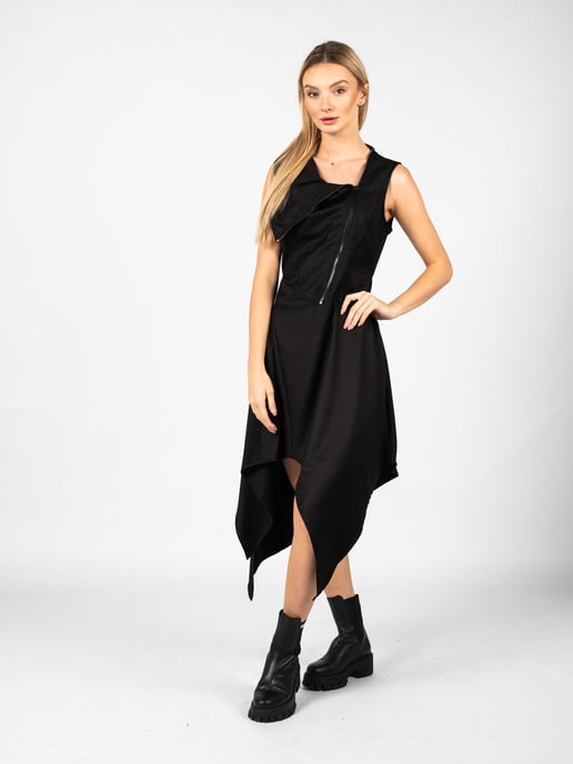 La Haine Inside Us Kleid LW508 Damen schwarz - Image 6