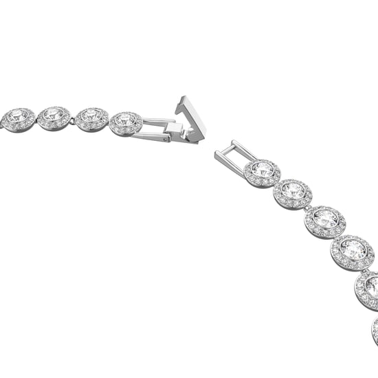 Swarovski 'Angelic' Damen-Edelmetall-Set: Armband + Halskette - Silber 5367853 - Image 4