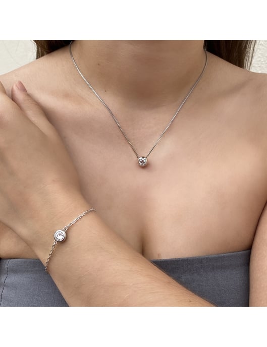 Geburt Mond Set - Silber und Kristall - Image 2