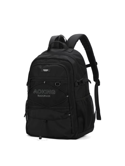 Aoking Rucksack Unisex BLACK - Image 2