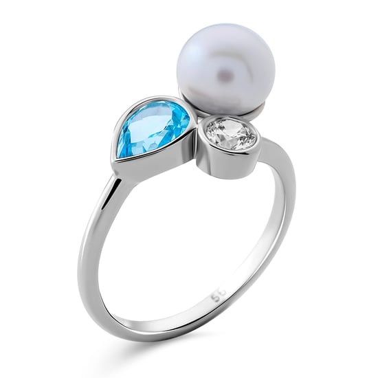 Orphelia Damenring 925 Sterling Silber - Silber ZR-7498 - Image 2