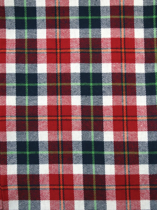 Red Christmas Check Unisex Lounge Pants