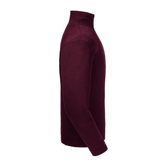 Russell Herren Authentic Quarter Zip Sweatshirt (Burgund) - Image 2