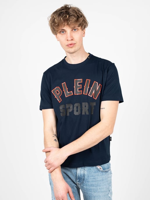 Plein Sport T-Shirt Herren Blau - Image 3