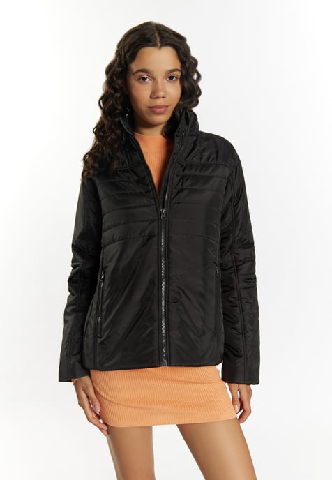 Mymo Leicht wattierte Jacke Damen schwarz - Image 3