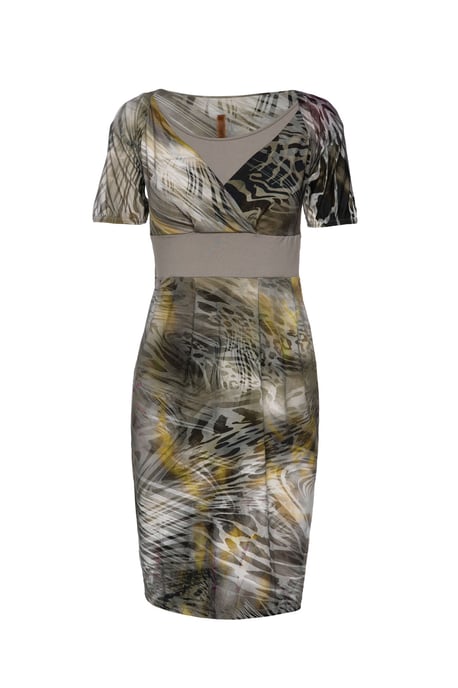 Faux Crossover Kleid - Image 1
