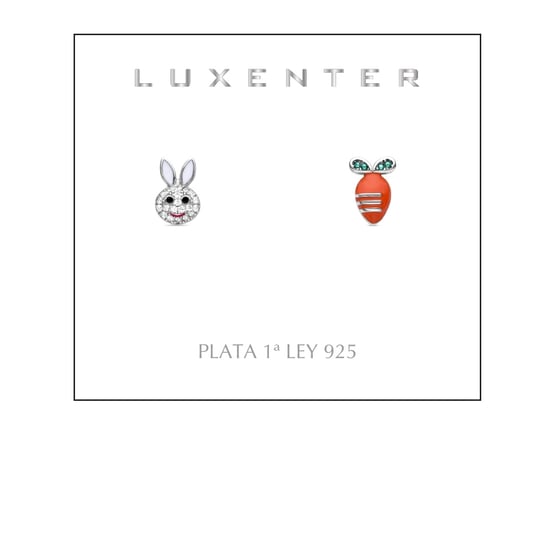 Luxenter 925 Sterling Silber rhodinierte Ohrringe - Kaninchen - Image 2
