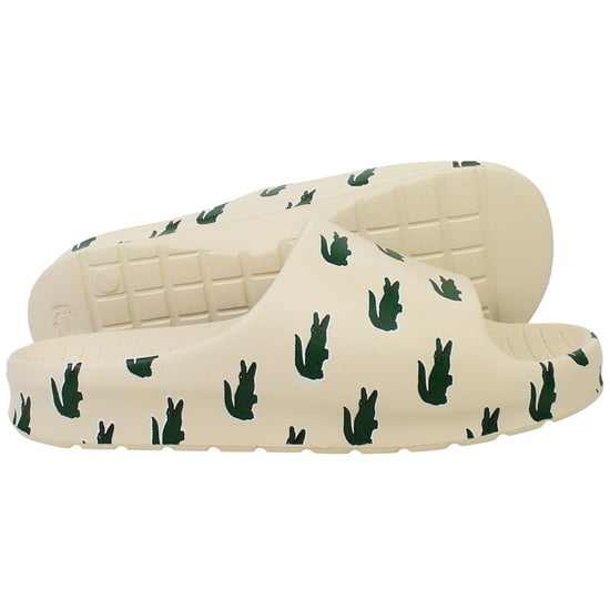 Lacoste Serve Slide 2.0 223 3 SFA Beige Damen-Slider - Image 5
